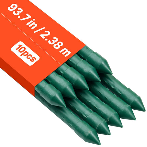 VEVOR garden stake with pointed end for quick soil insertion and stable anchoring.
