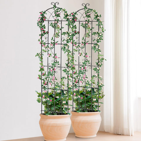 VEVOR garden trellis easy-installation enables quick setup for new gardeners.