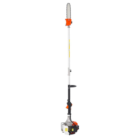 All-in-one kit includes bar, chain, and manual for quick setup.