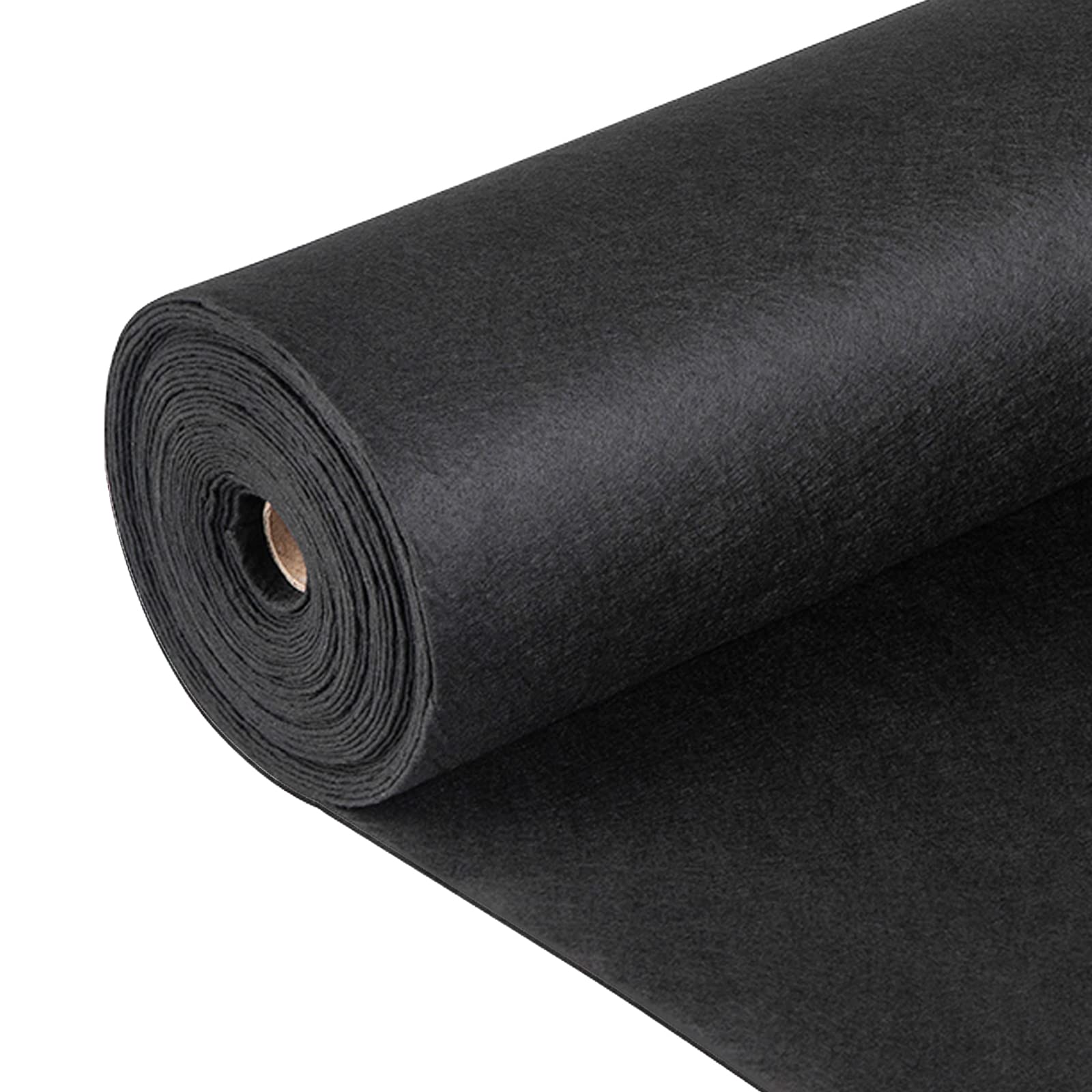 VEVOR geotextile landscape roll-down setup enables quick, precise placement.
