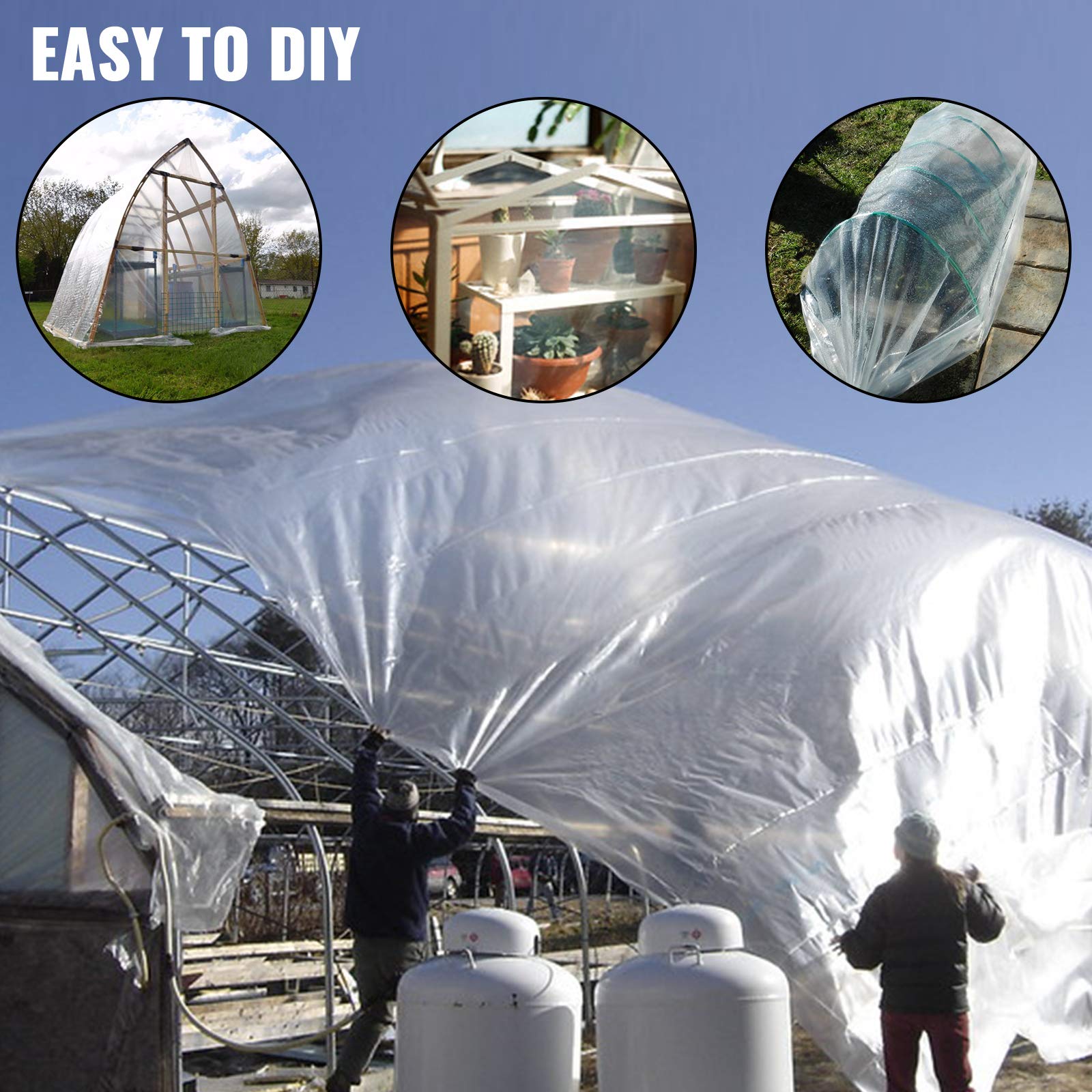 VEVOR film helps maintain warmth and reduce heat loss