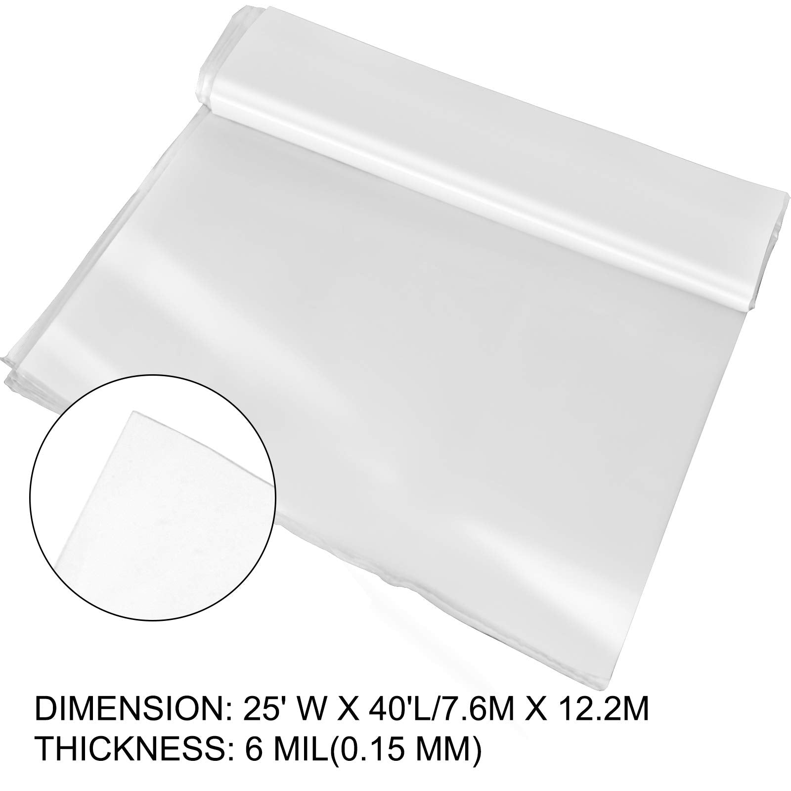 VEVOR greenhouse film weather resistance protects crops and projects