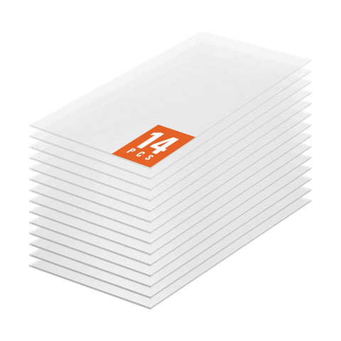 VEVOR greenhouse panels 14-pack laid out for durable weather protection