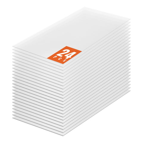 VEVOR greenhouse panels: 24-pack clear roof sections delivering bright, even light for plants