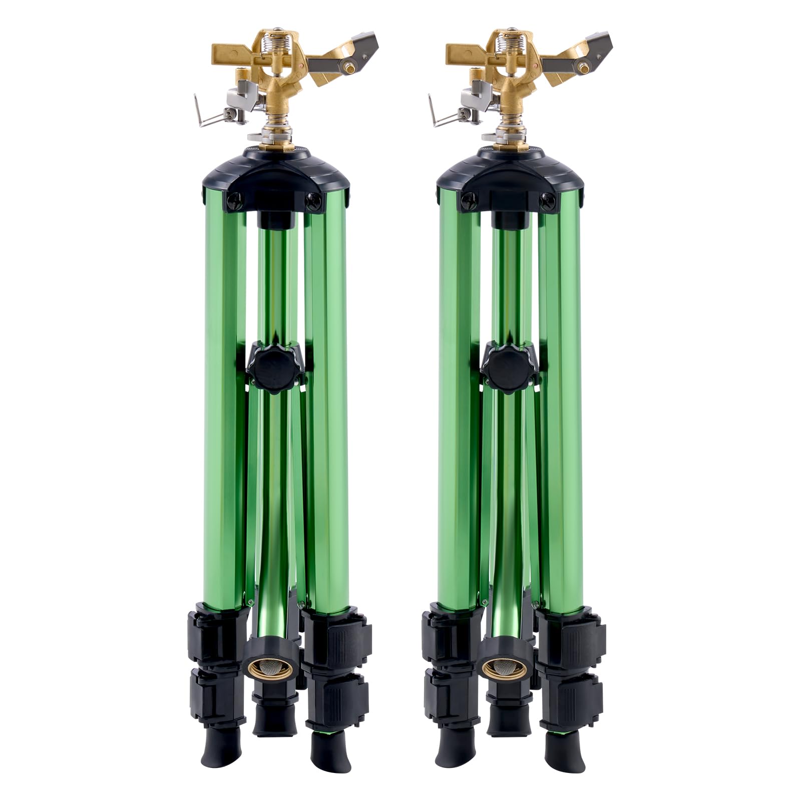 VEVOR heavy-duty aluminum tripod and plastic joints ensure reliable support.