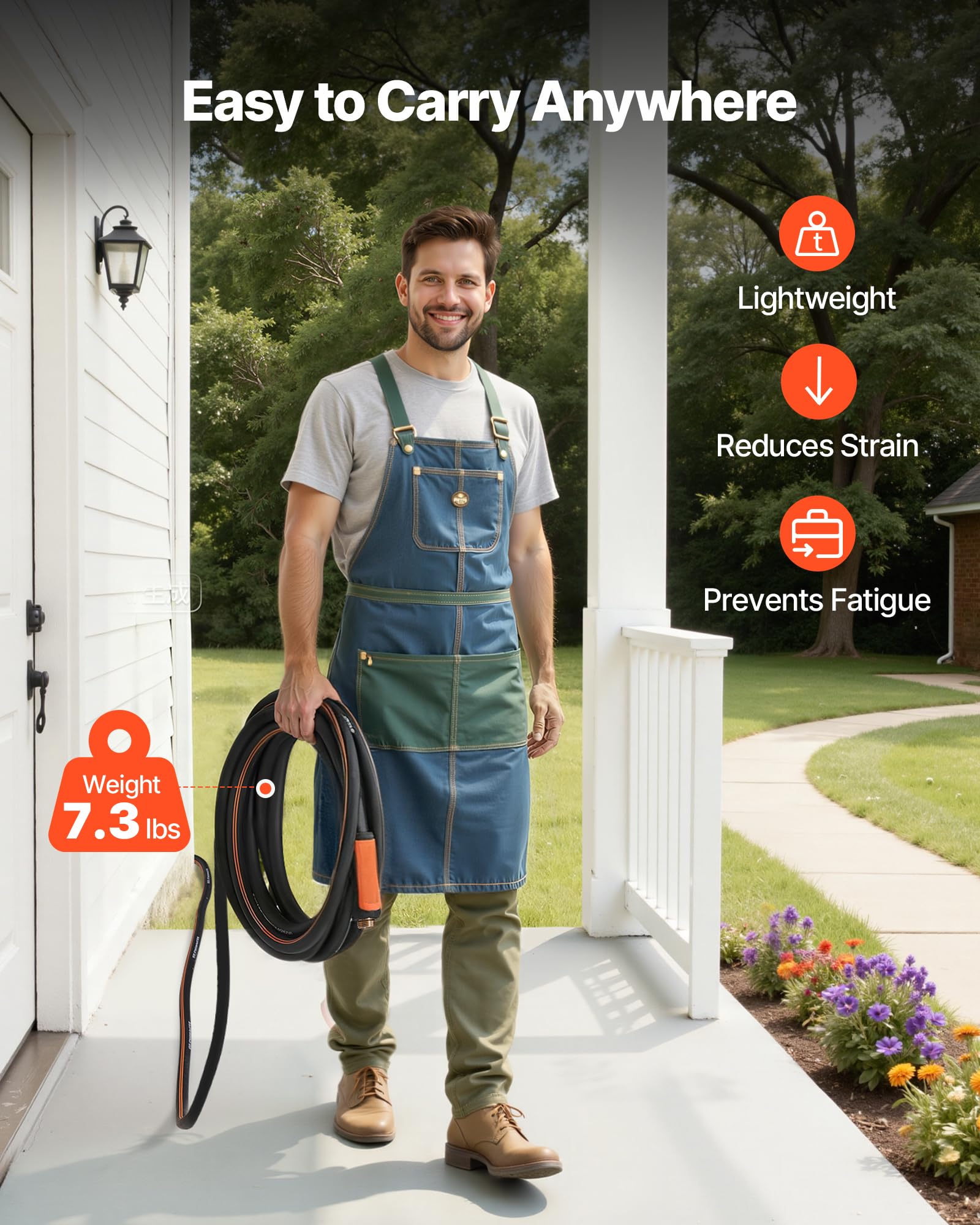 VEVOR figure-8 storage keeps coils tangles-free