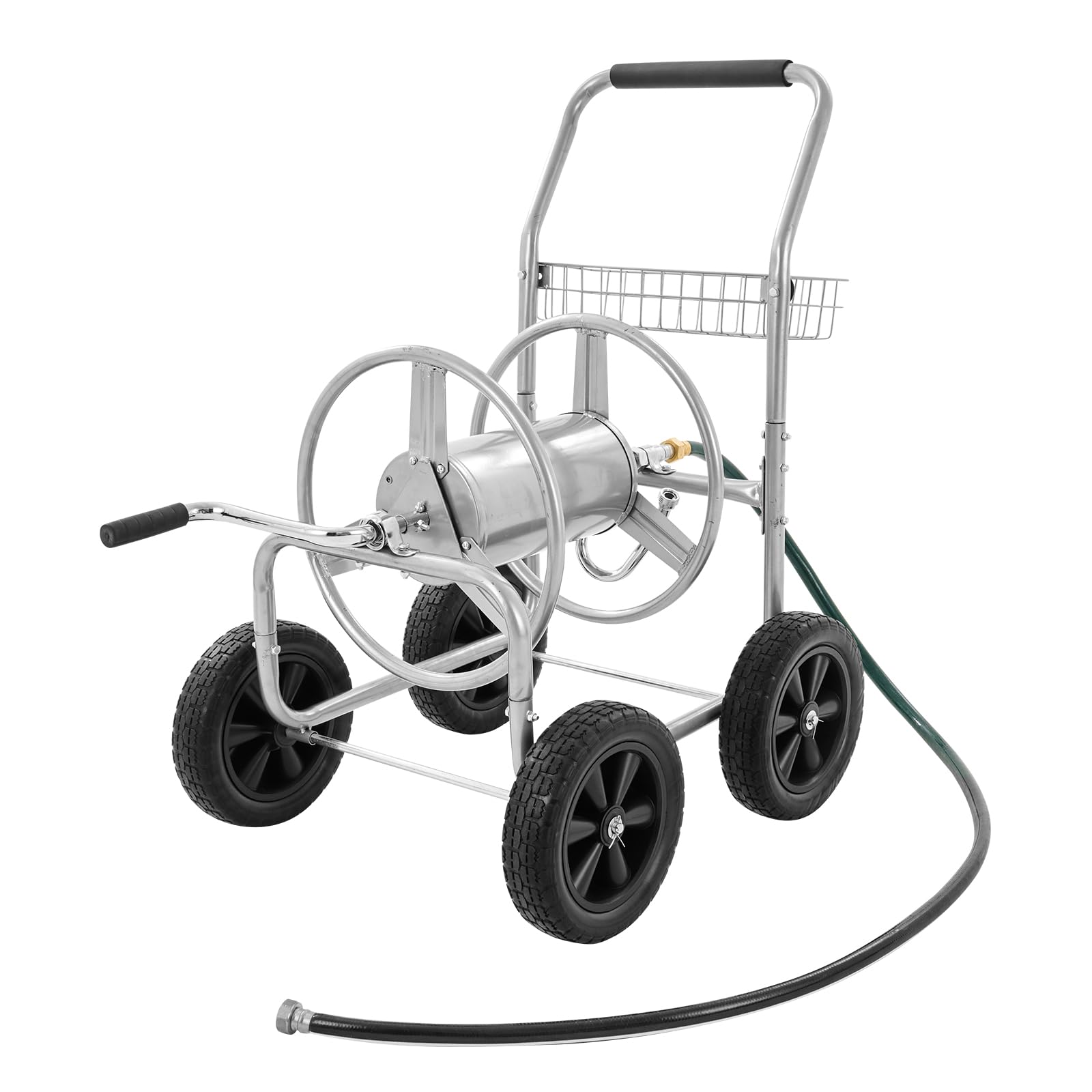 VEVOR hose reel cart supports gardening, washing, and outdoor cleaning tasks.