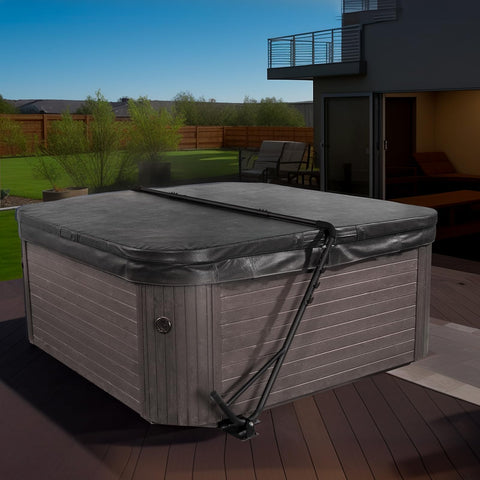 VEVOR hot tub cover lift aluminum tubing resists rust and stays strong