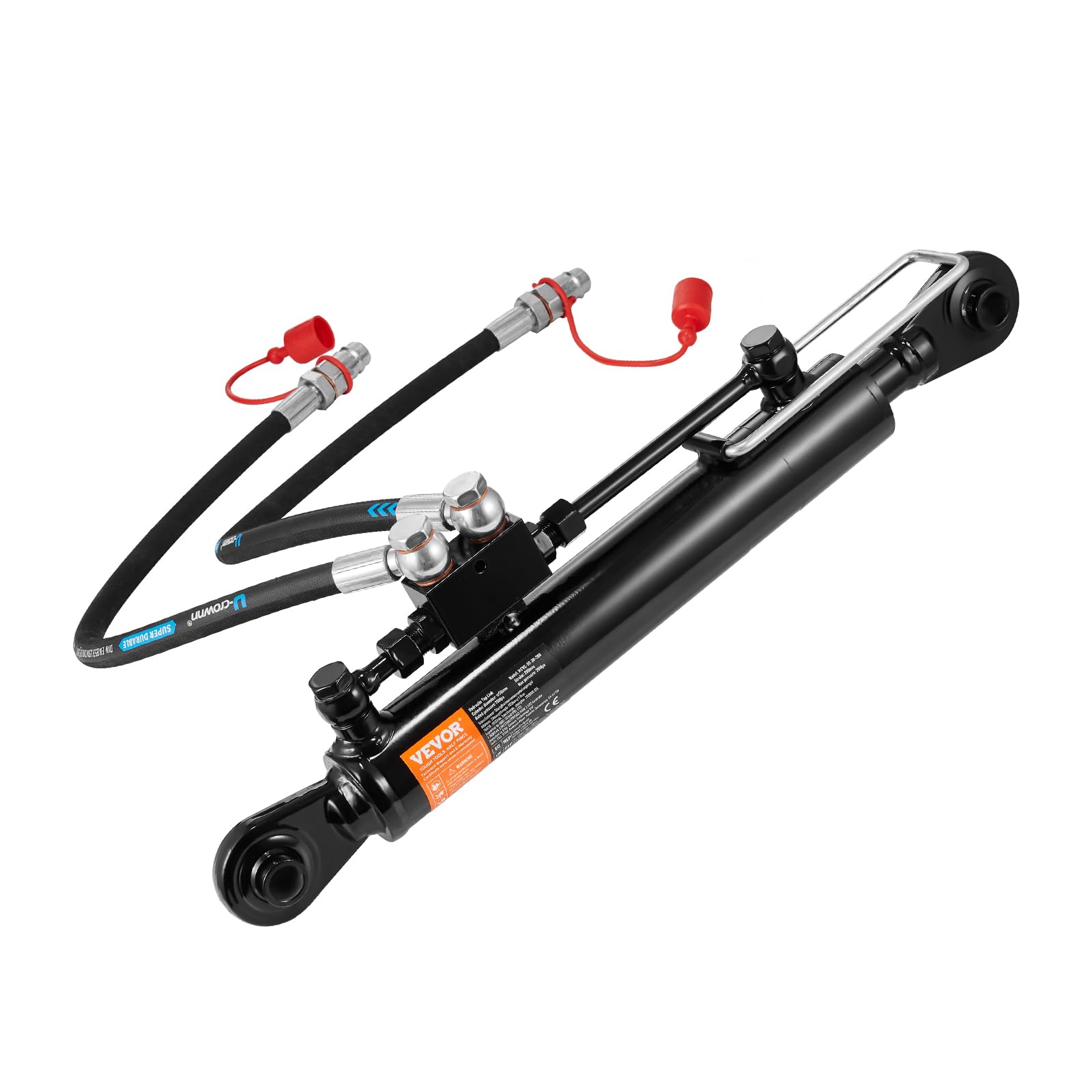 VEVOR hydraulic top link Cat.1-1 compatible with Cat.1-1 tractors for easy upgrades