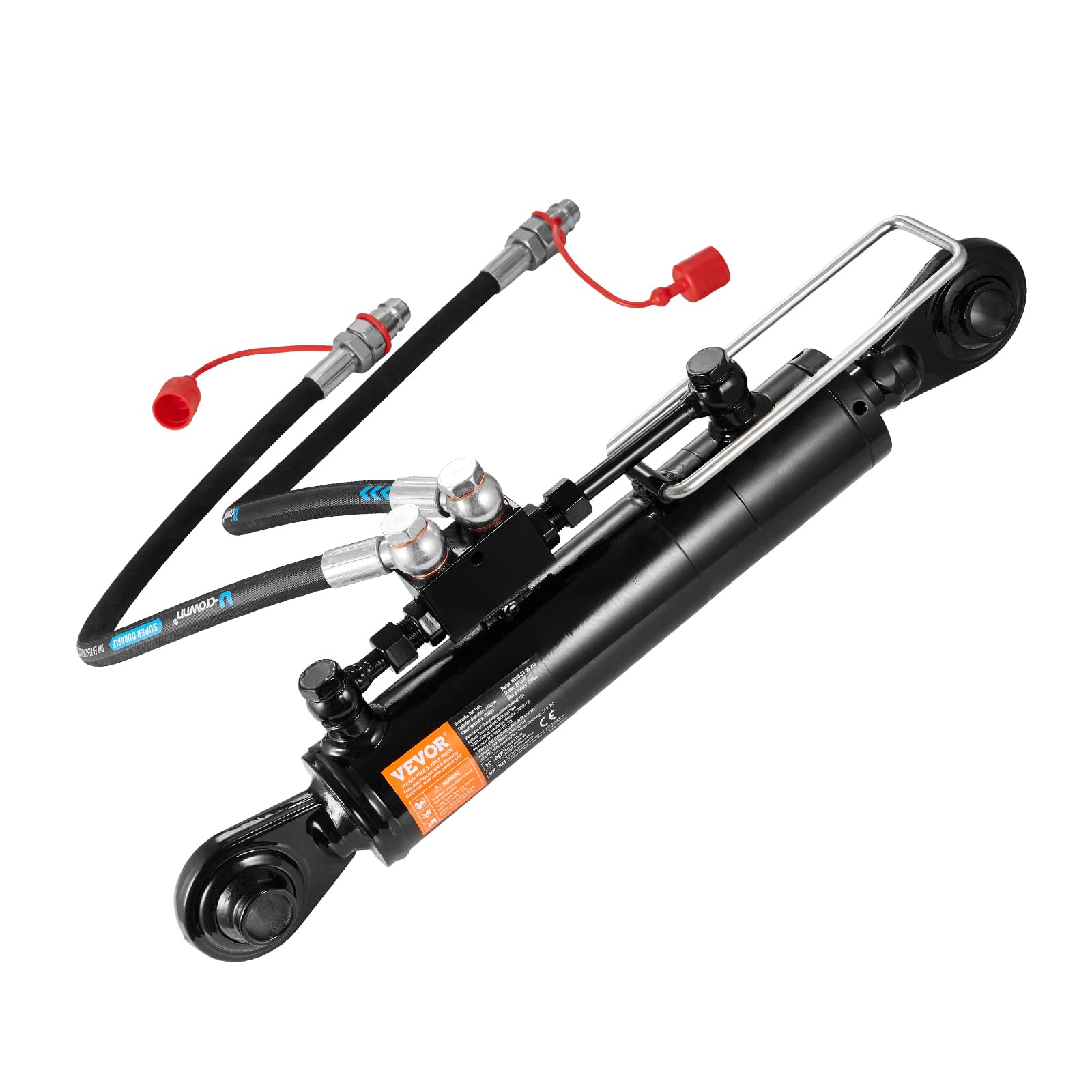 VEVOR hydraulic top link Cat 2-2 45# steel body with rust resistance