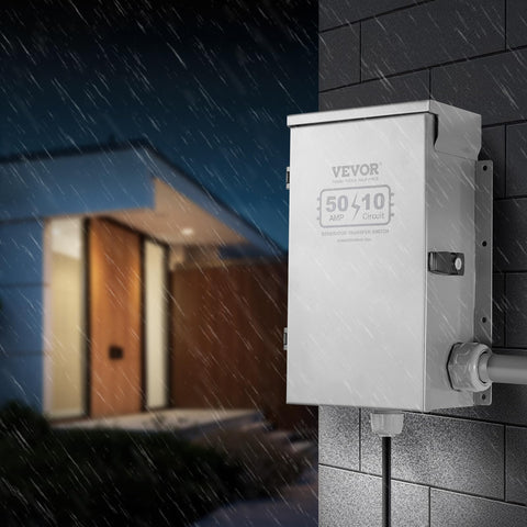 VEVOR labeled wiring simplifies outdoor or indoor installation and future maintenance.