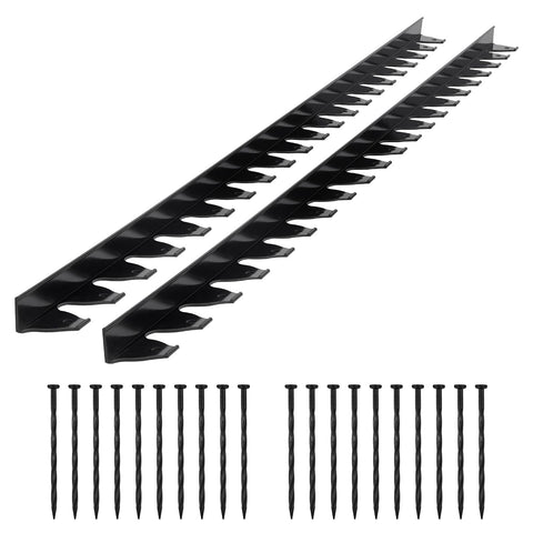 VEVOR landscape edging border kit creates crisp lawn borders for defined garden beds