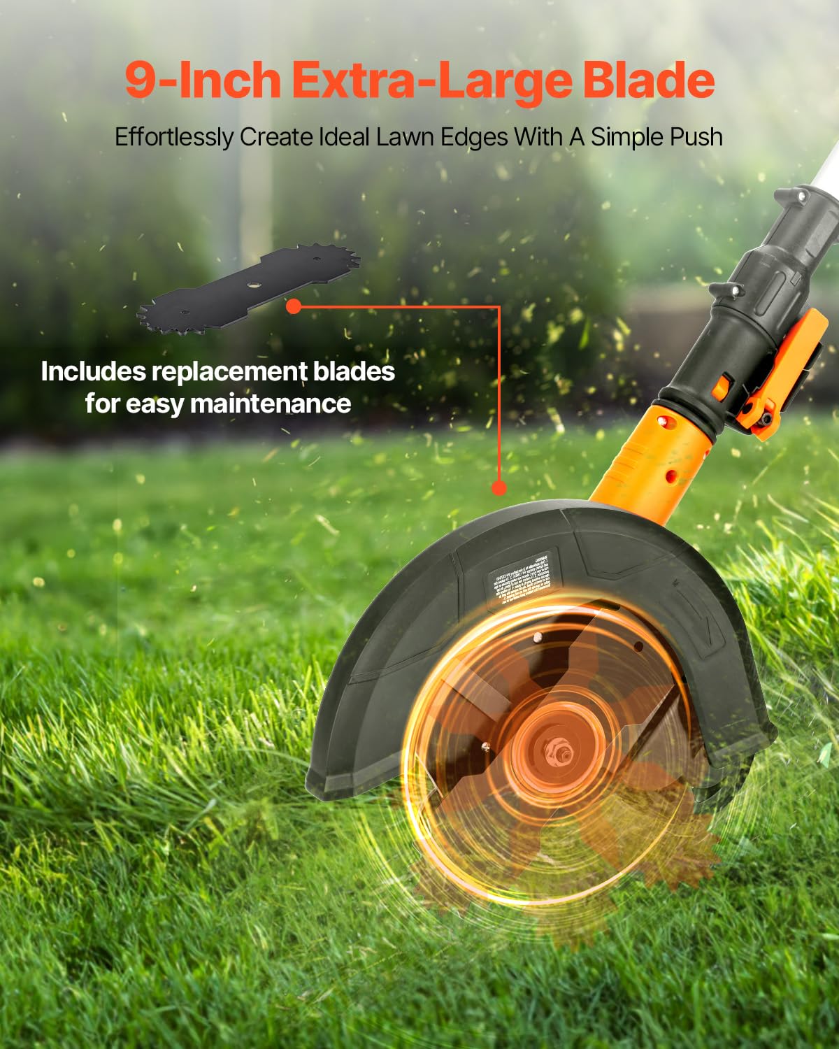 VEVOR Lightweight design makes edging comfortable and easy to maneuver