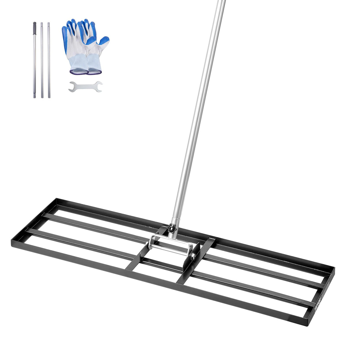 VEVOR lawn leveling rake ground plate 36x10 in for quick, even yard leveling.