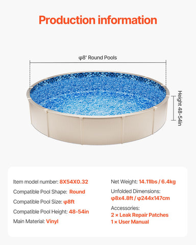VEVOR multi-purpose liner cover usable as waterproof boat cover or shade.