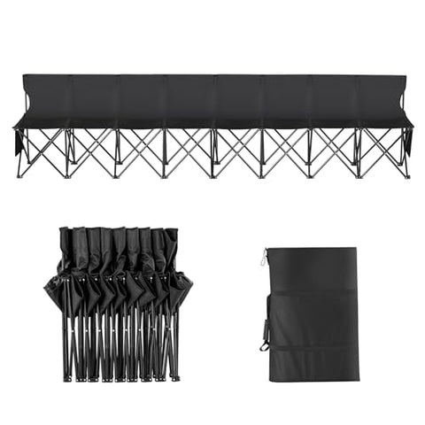 VEVOR foldable bench with backrest supports long sessions comfortably.