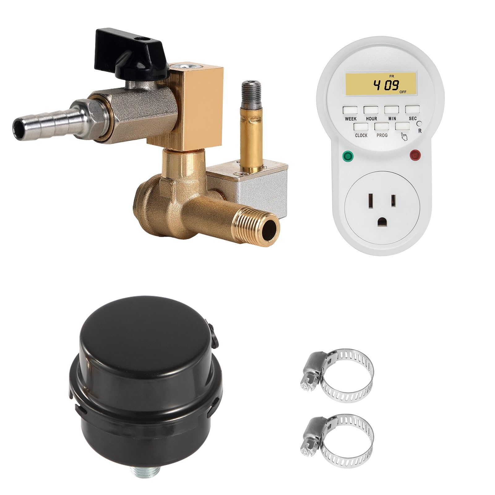 VEVOR OLF400D-140BS-A pond oxygenation in action for lake health