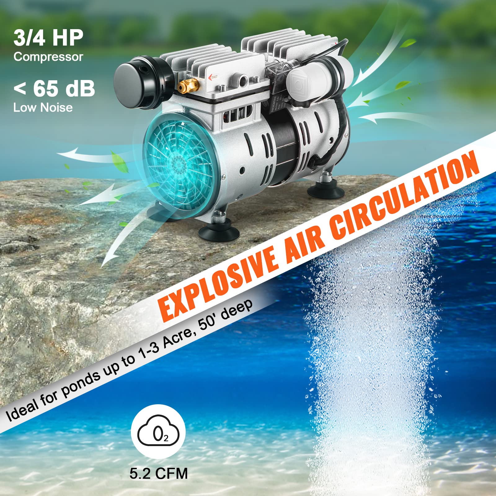VEVOR OLF400D-140BS-A valves shown for secure flow control and safety