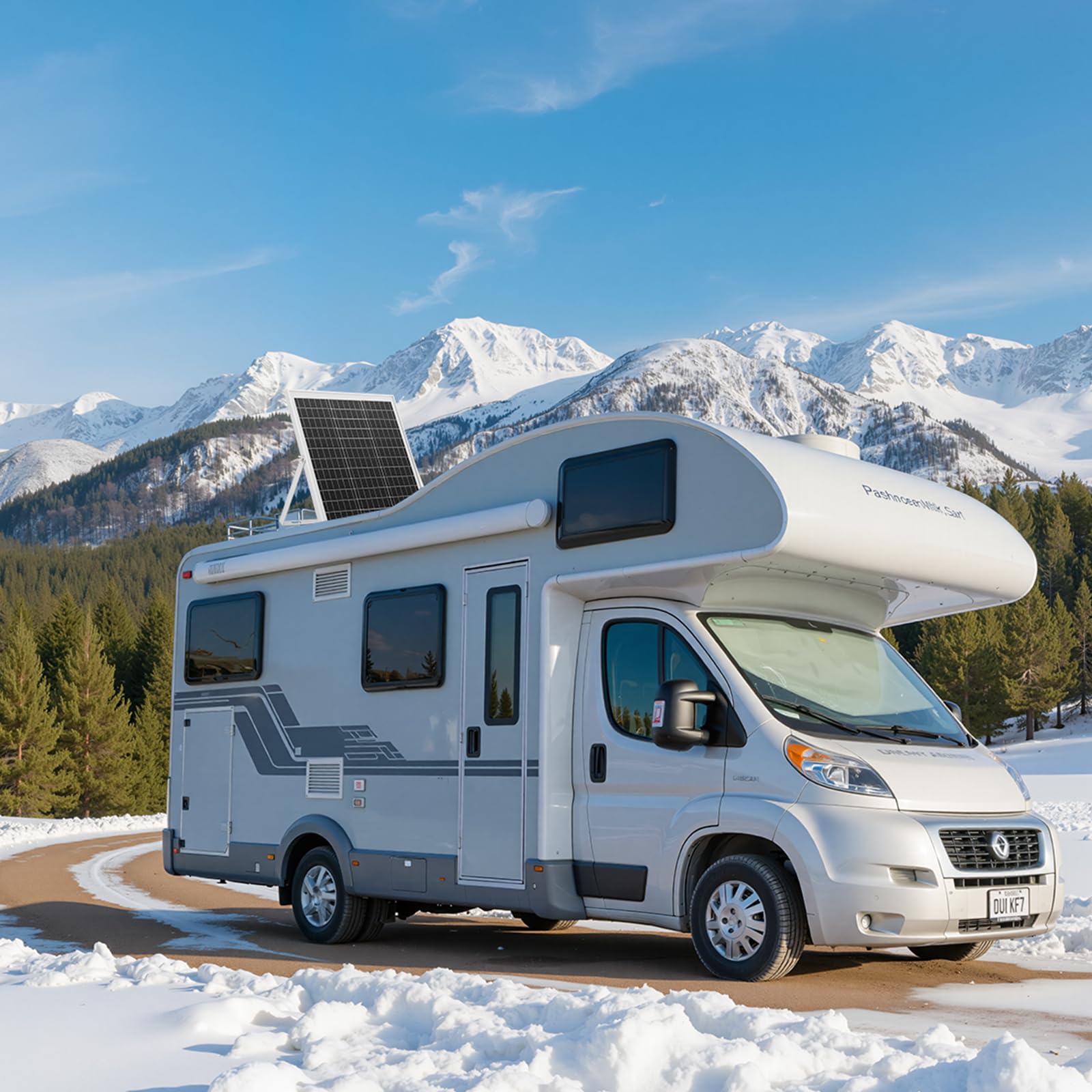 VEVOR durable outdoor solar charger designed for harsh weather