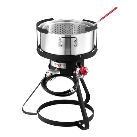 VEVOR ready-to-use outdoor frying kit set up in minutes