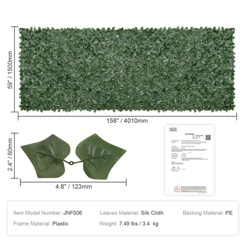 VEVOR outdoor ivy fence privacy use for fences and rails.