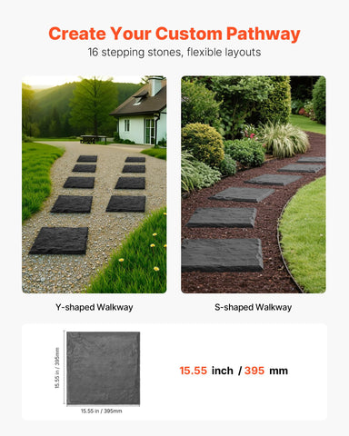 Flexible layouts for straight paths, S-curves, or wraps.