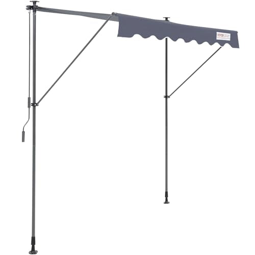 VEVOR patio awning retractable over balcony setting
