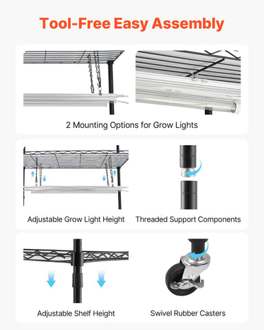 VEVOR leak-proof trays guard electronics from water