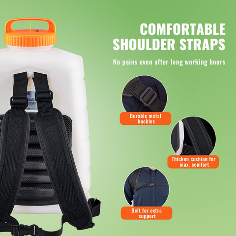 VEVOR plastic wand suitable for corrosive liquids like cleaners