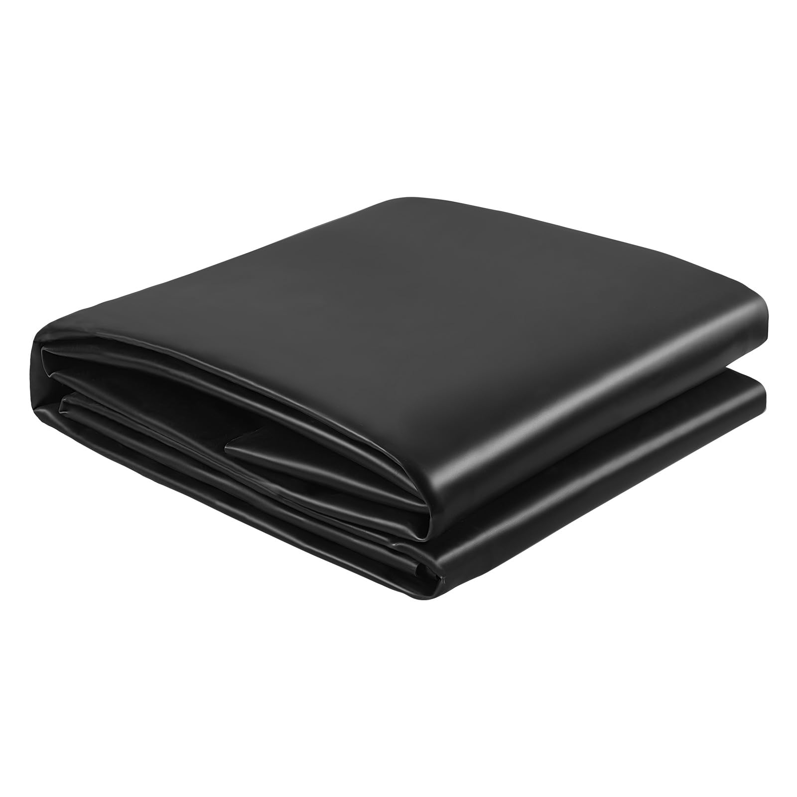 VEVOR black EPDM liner blends with garden aesthetics and stays flexible year-round.