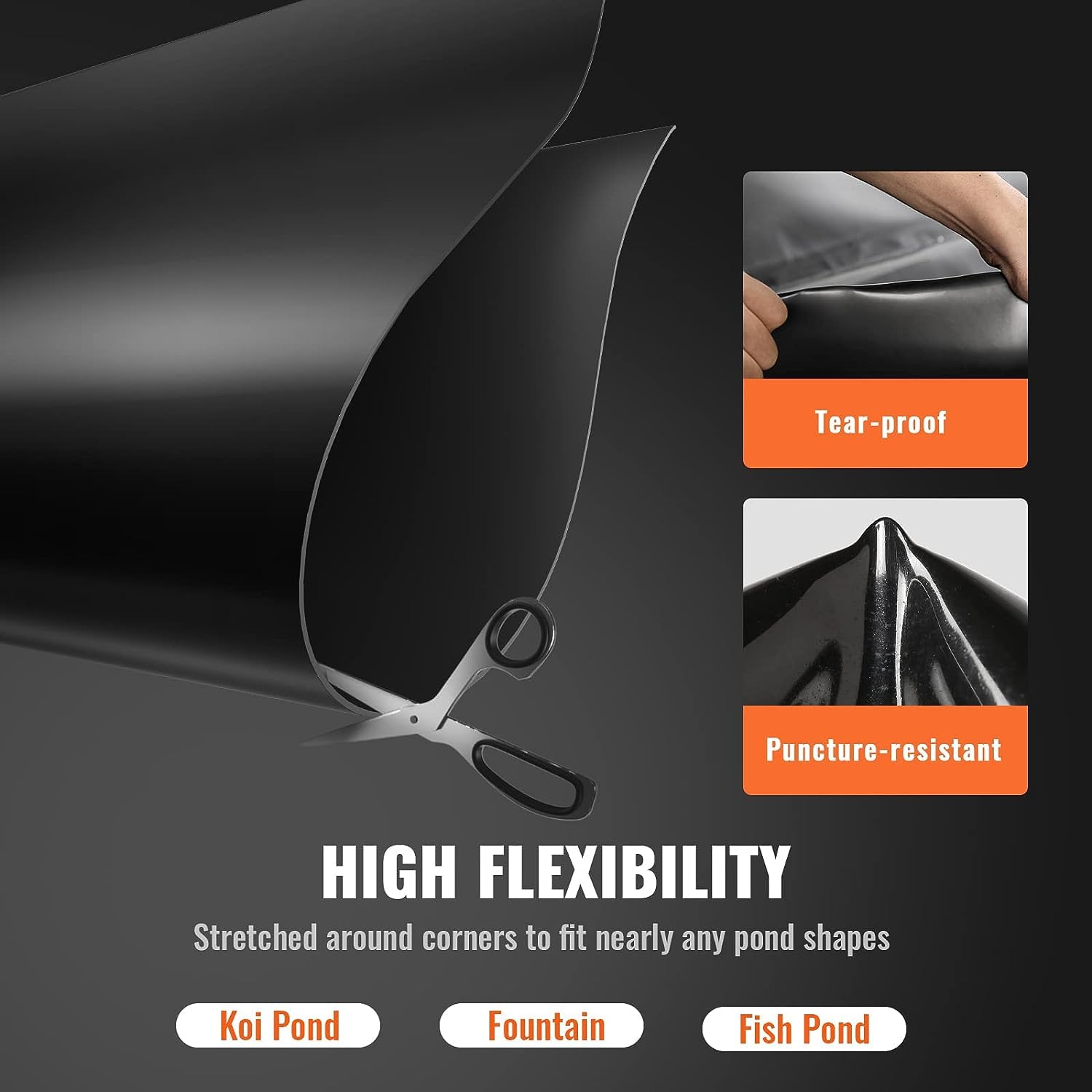 VEVOR liner installs without tools for quick setup