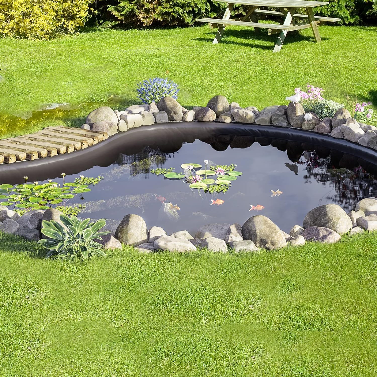 VEVOR liner extension for planting beds and self-watering projects