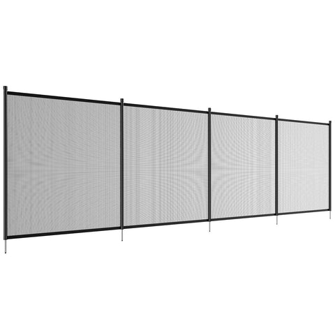 VEVOR pool fence 4x12ft dimensions fit large inground pools.