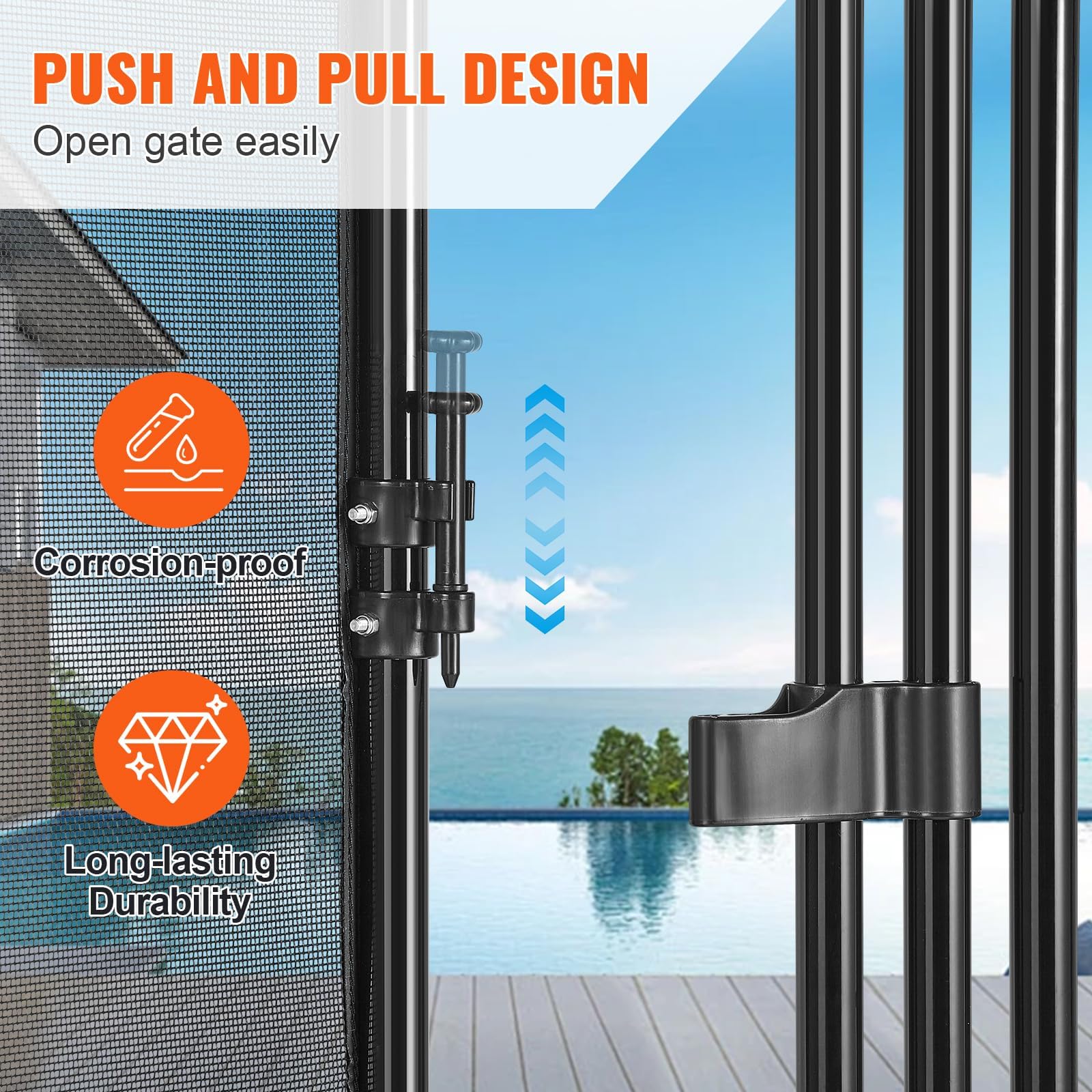 VEVOR Drilling template included for precise installation