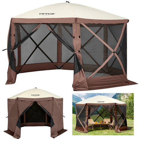 VEVOR pop-up gazebo 10x10 assembled for quick shade outdoors