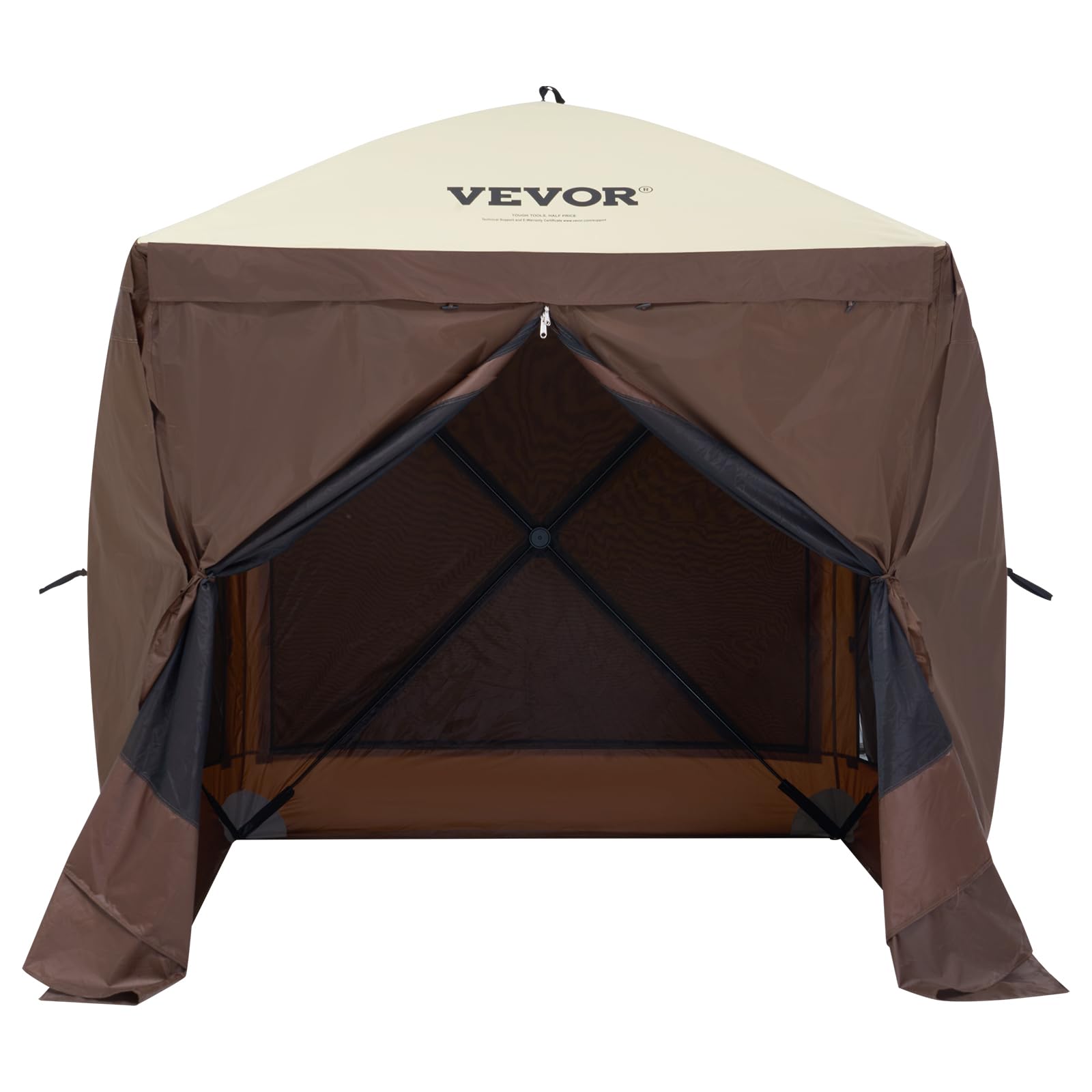 VEVOR Pop Up Gazebo mesh window panel enhances airflow while blocking bugs