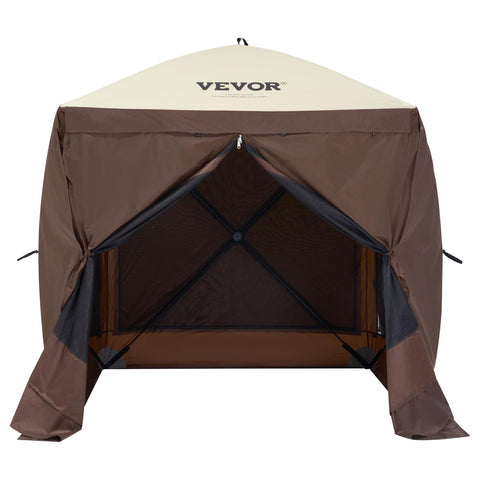 VEVOR Pop Up Gazebo mesh window panel enhances airflow while blocking bugs