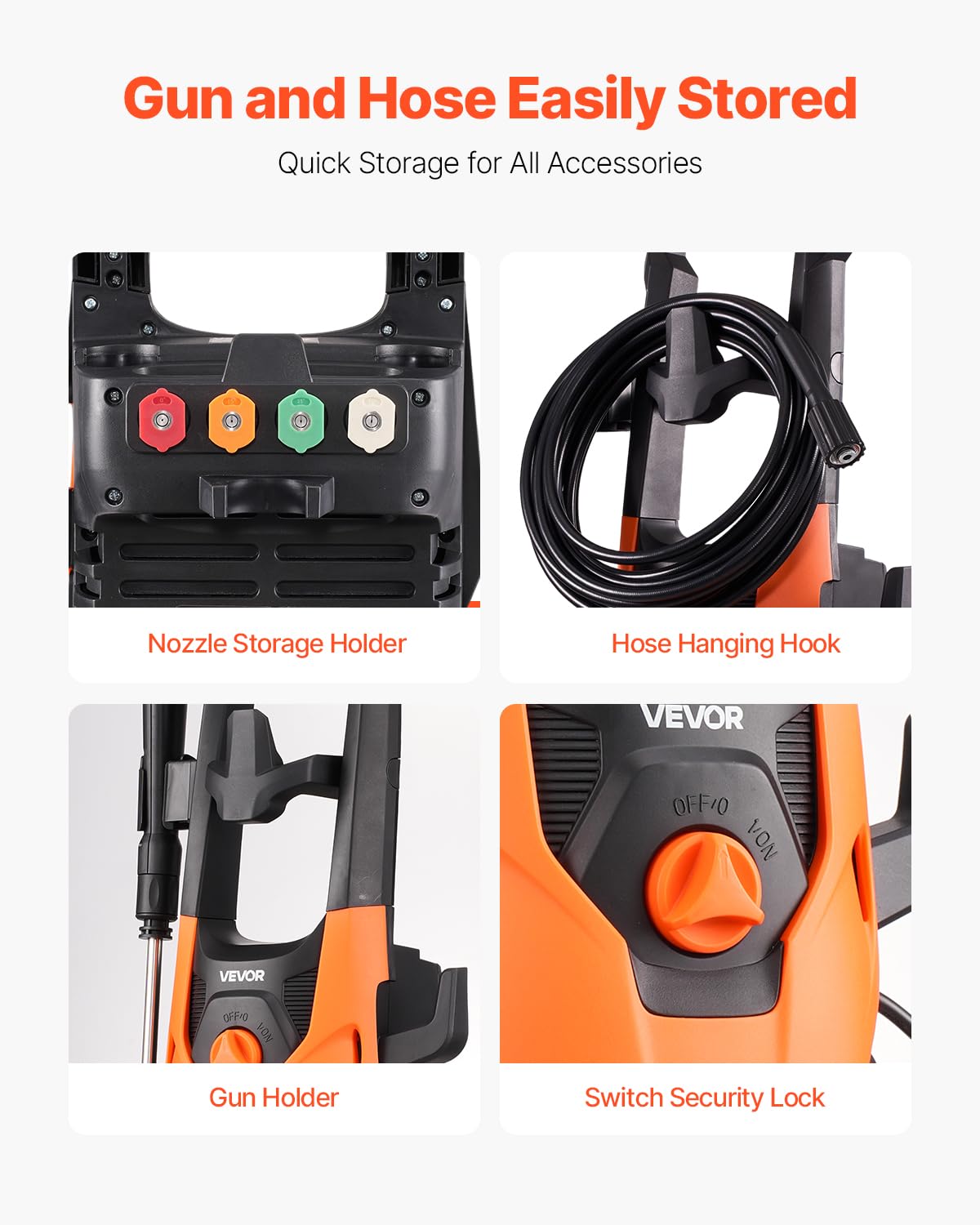 VEVOR 20ft hose extension increases reach across driveways and patios