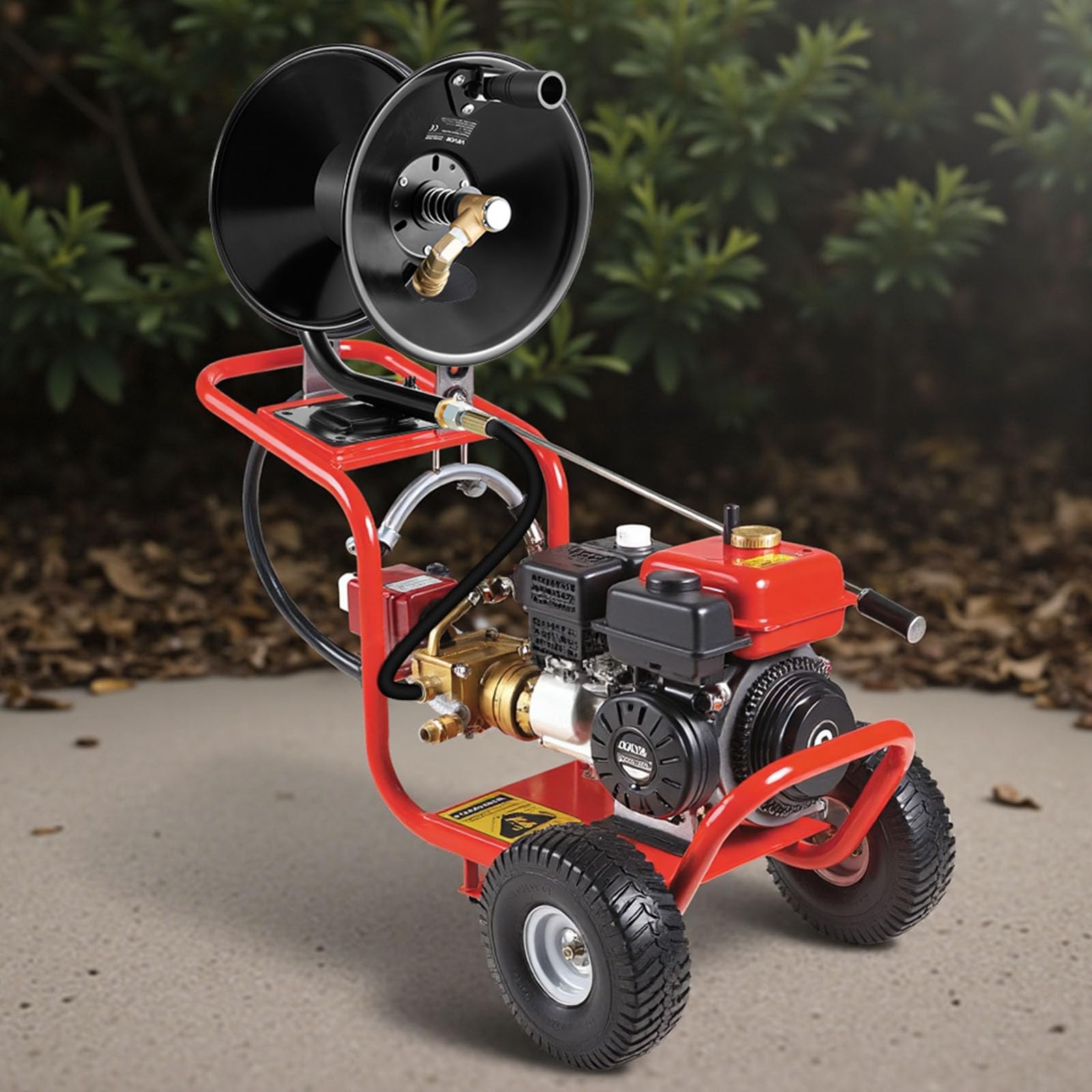 VEVOR heavy-duty steel bracket supports durable, long-lasting reel performance