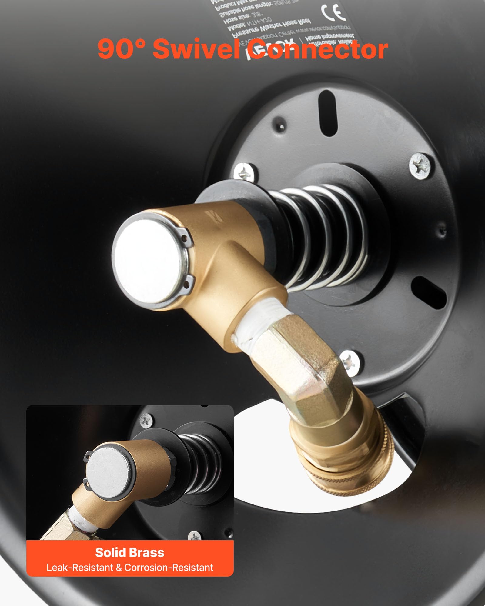 VEVOR locking ring secures the hose during use for stable performance