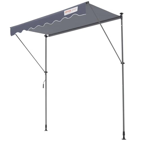 VEVOR privacy curtain closed demonstrates optional secluded area