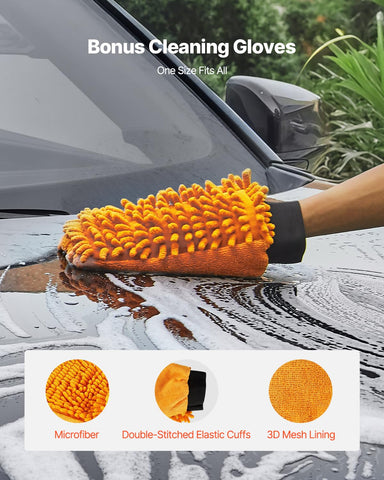 VEVOR quick-connect 1/4-inch for secure, fast attachment