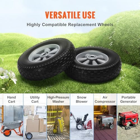 VEVOR quick-installation open-end pins simplify wheel replacement.