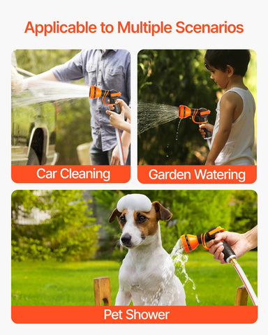 VEVOR retractable hose reel all-weather shell protects components outdoors