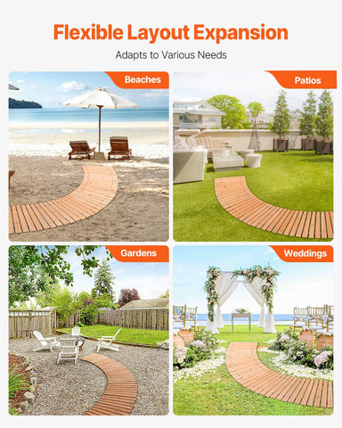 VEVOR rolled-up storage image highlighting easy setup and compact storage.