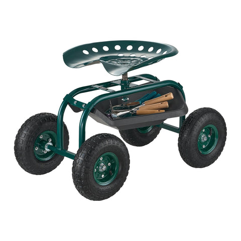 VEVOR rolling garden cart outdoor uses in yard and workshop