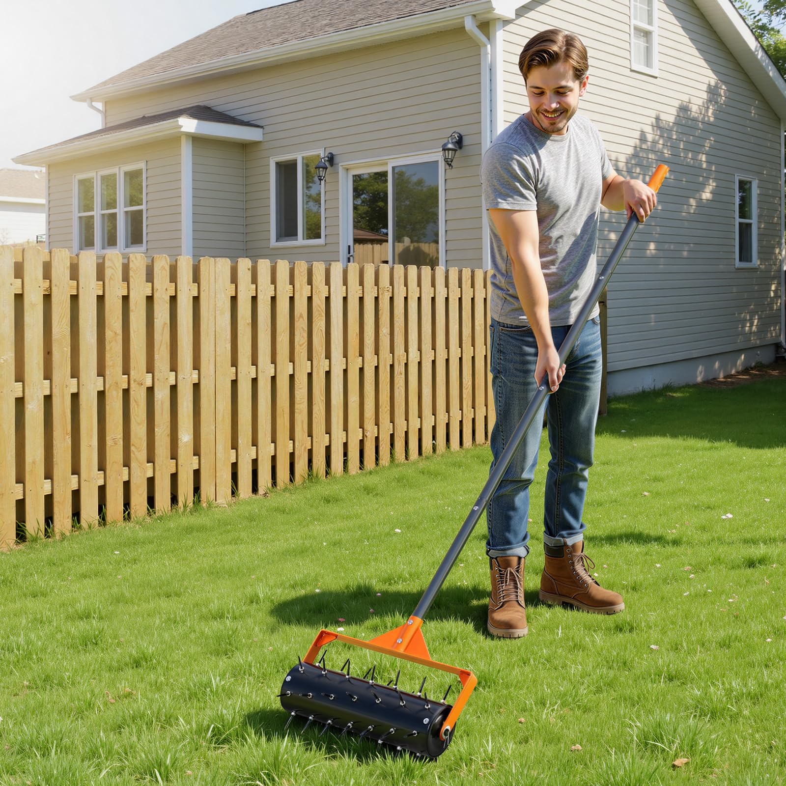 VEVOR no-fuel operation keeps lawn care simple