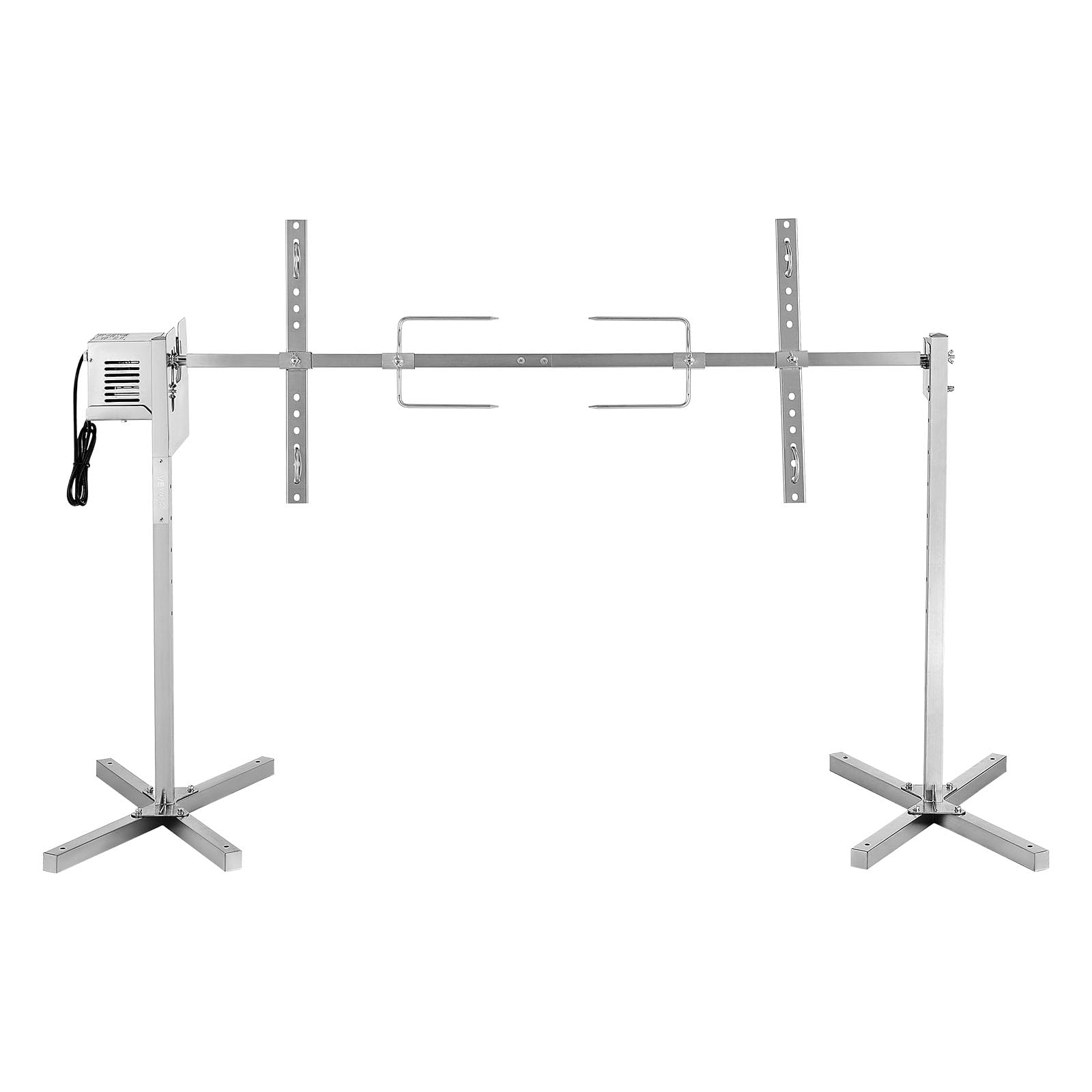 VEVOR rotisserie grill stainless steel design for easy cleaning and durability