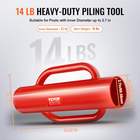 VEVOR rust-resistant coating protects the tool against weather and wear on farms.