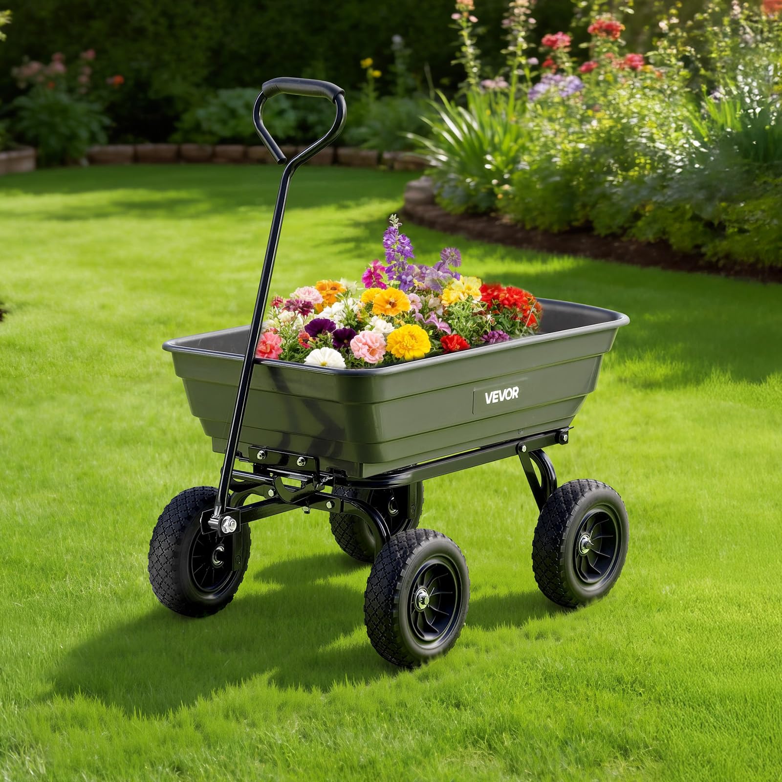 VEVOR rust-treated frame with coating for extended outdoor use